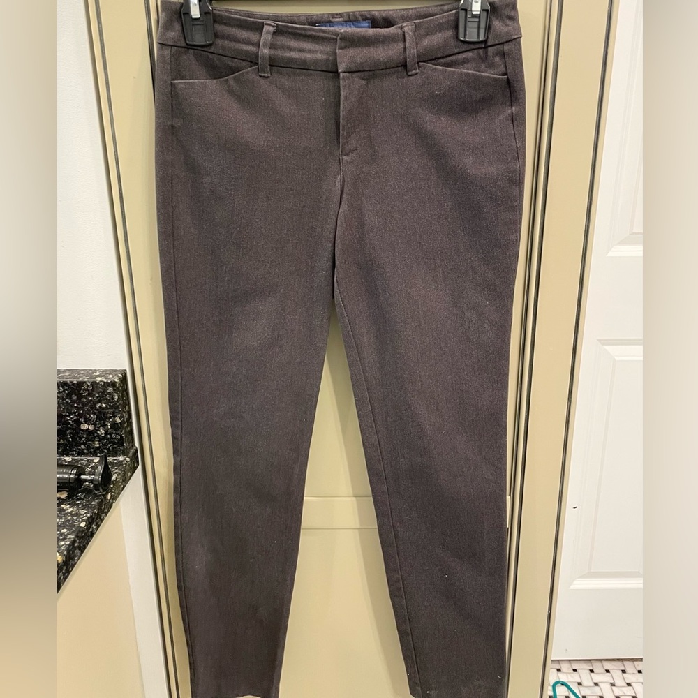 Old Navy Mid-Rise Dark Grey Pixie Pants